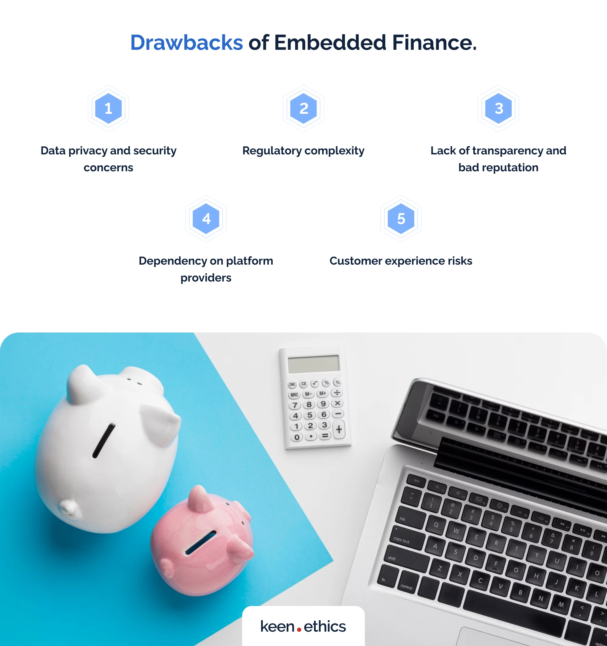 Drawbacks of embedded finance